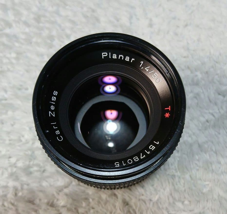 レンズ(単焦点) CONTAX PlanarT* 50mm F1.4