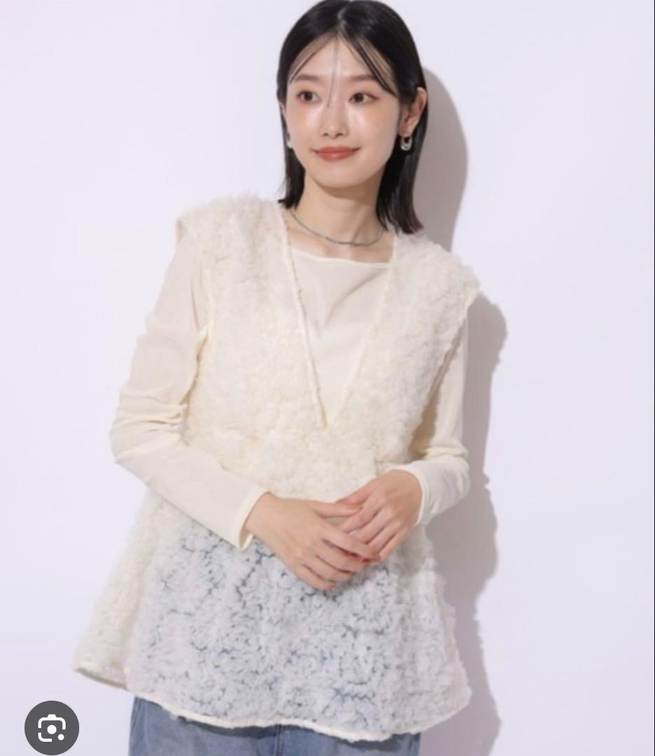 マイストラーダ デコラチュールブラウス ノースリーブ 36