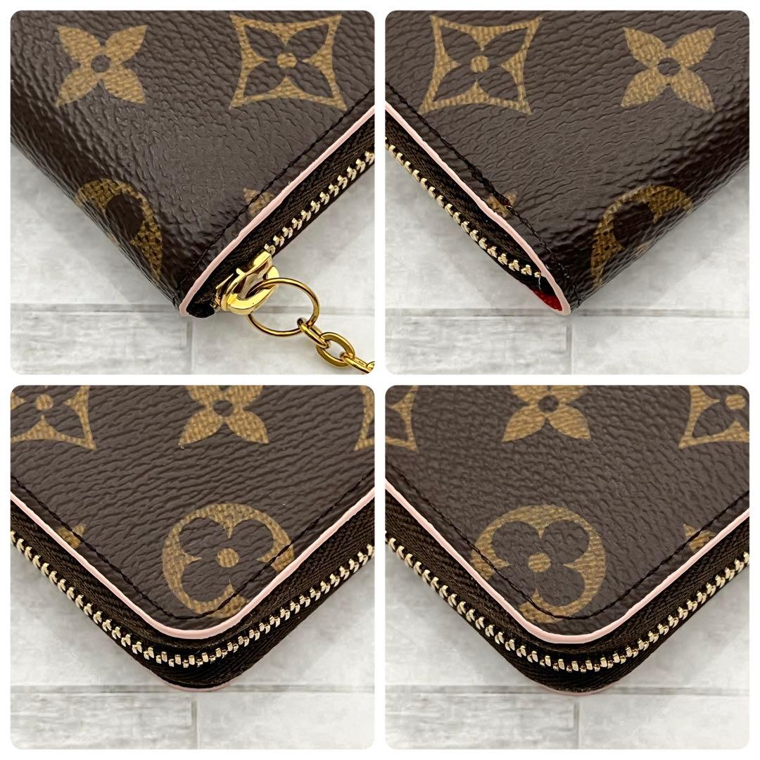 ★極上、希少品★ルイヴィトン　モノグラム　ジッピーパース　フラワーチャーム