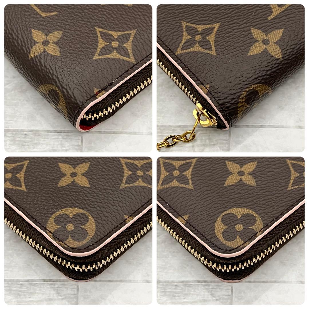 ★極上、希少品★ルイヴィトン　モノグラム　ジッピーパース　フラワーチャーム