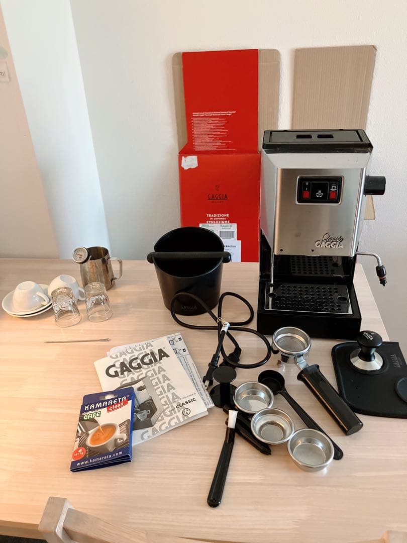 GAGGIA セミオートエスプレッソマシン CLASSIC SIN035R