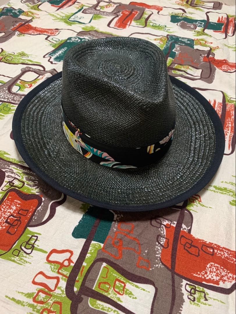 SUN SURF × Mr.FATMAN パナマハットストローハットSIZE60