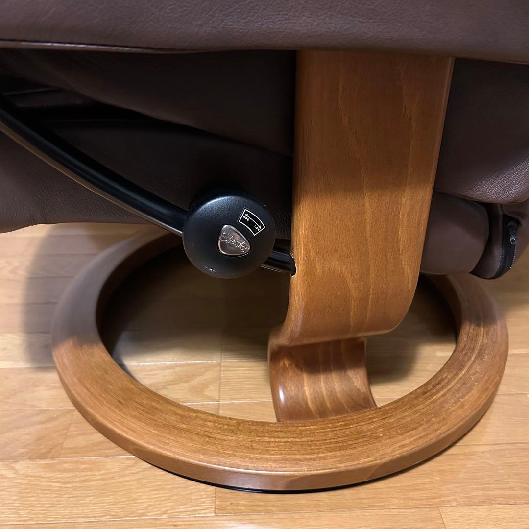 送料込み 美品　エコーネス　レノ　Sサイズ　ストレスレスチェア