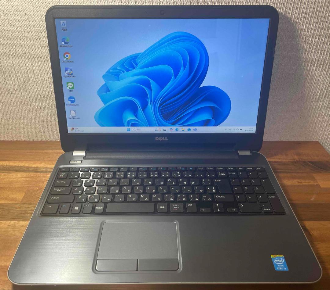 Win11搭載 Dell Inspiron メモリ8GB 新品SSD256GB