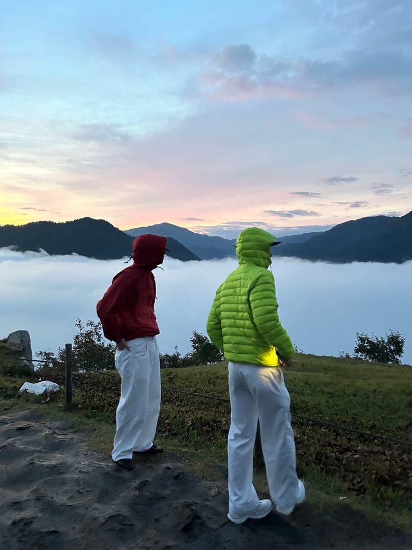 パタゴニア ダウンセーターフーディ ダウンジャケット　ライムグリー