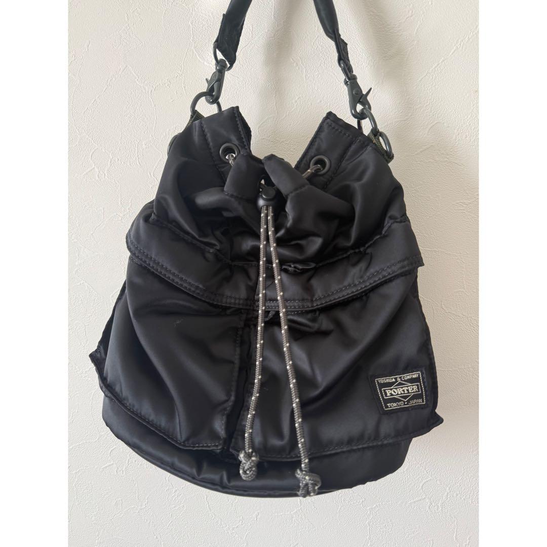 【本日限定価格】porter バルーンサック ブラック