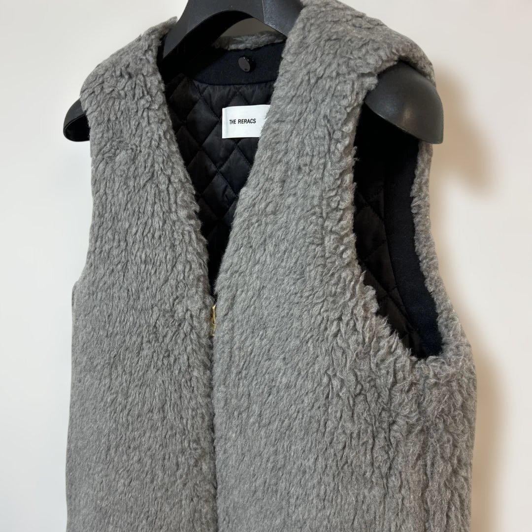 THE RERACS ザ リラクス ボア ライナー グレー （23FW）