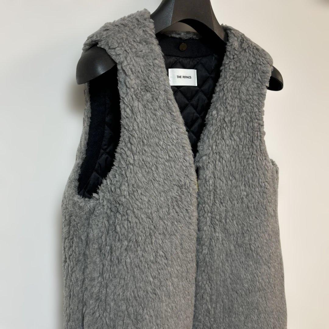 THE RERACS ザ リラクス ボア ライナー グレー （23FW）