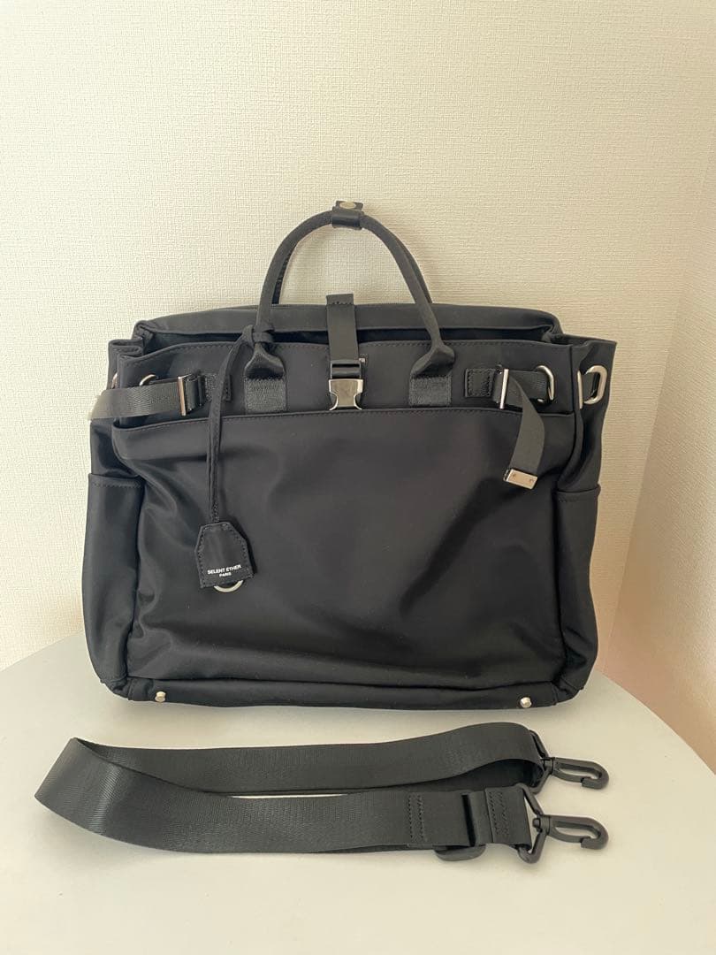 【美品】SELENT ETHER PASSION36 ブラック ビジネスバッグ