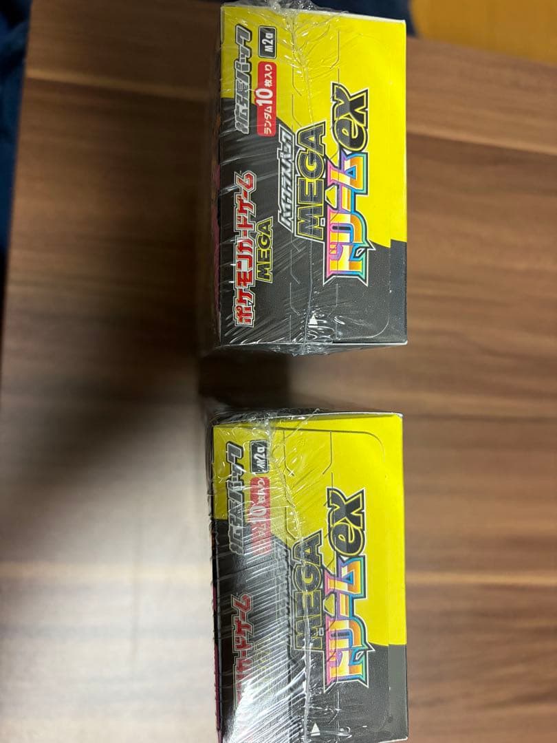 シュリンク付き　ポケモンカードゲーム MEGA ドリームEX 2BOX