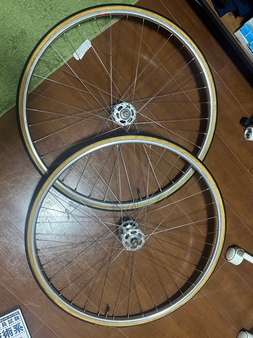 カンパニョーロ前後NJSハブホイール　ピスト　シングルスピード