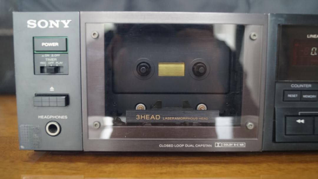 【中古】3ヘッドカセットデッキ「SONY TC-K333ES」