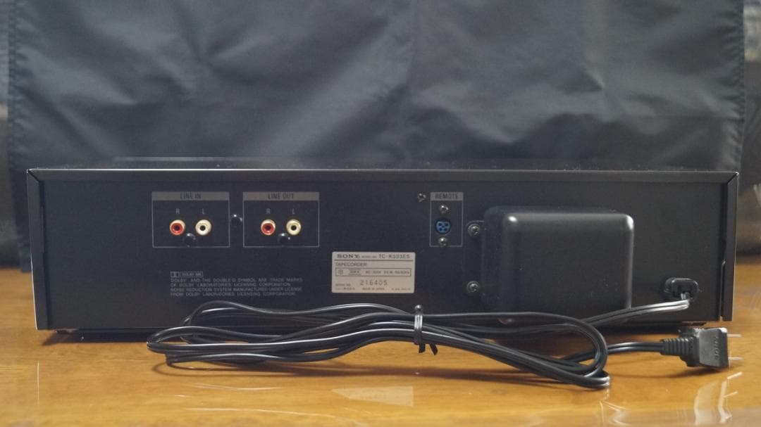 【中古】3ヘッドカセットデッキ「SONY TC-K333ES」