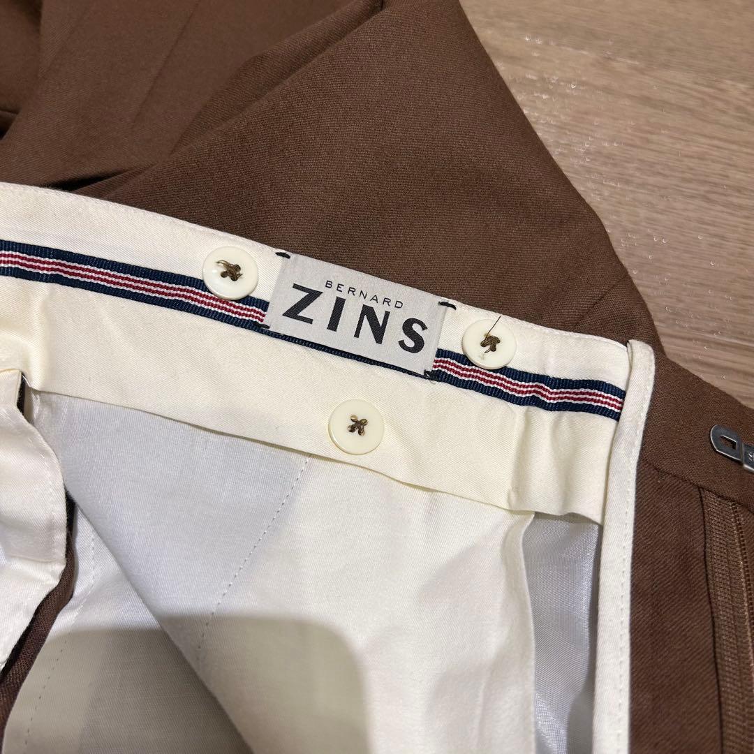 【美品】BERNARD ZINS 2タックパンツ