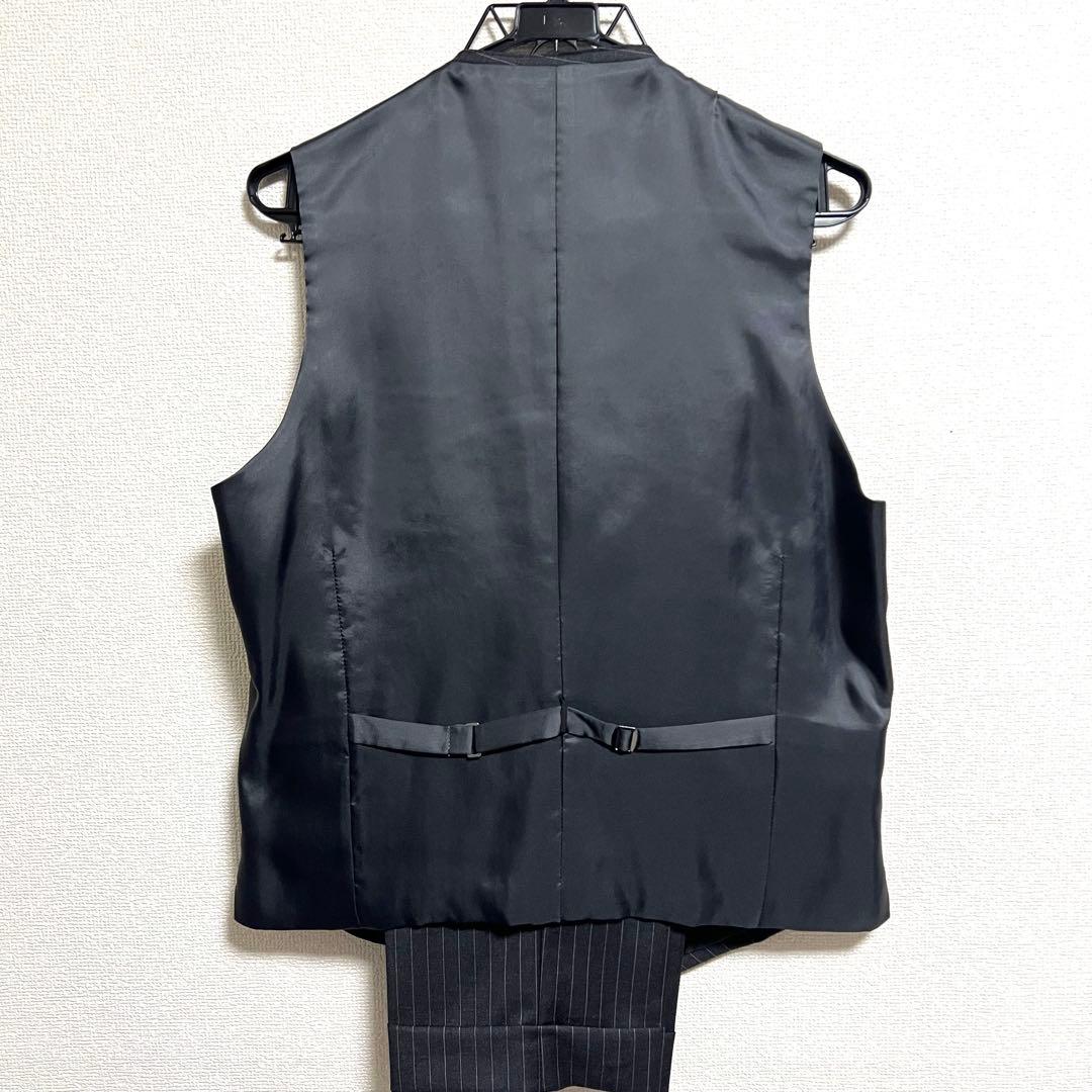 未使用級 カノニコ オーダースーツ 3ピース美品 XL相当