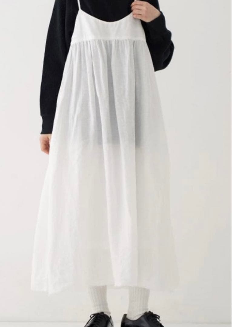 nest Robe リネンキャミワンピース　ホワイト