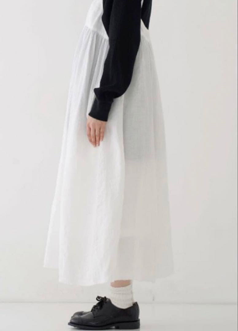 nest Robe リネンキャミワンピース　ホワイト