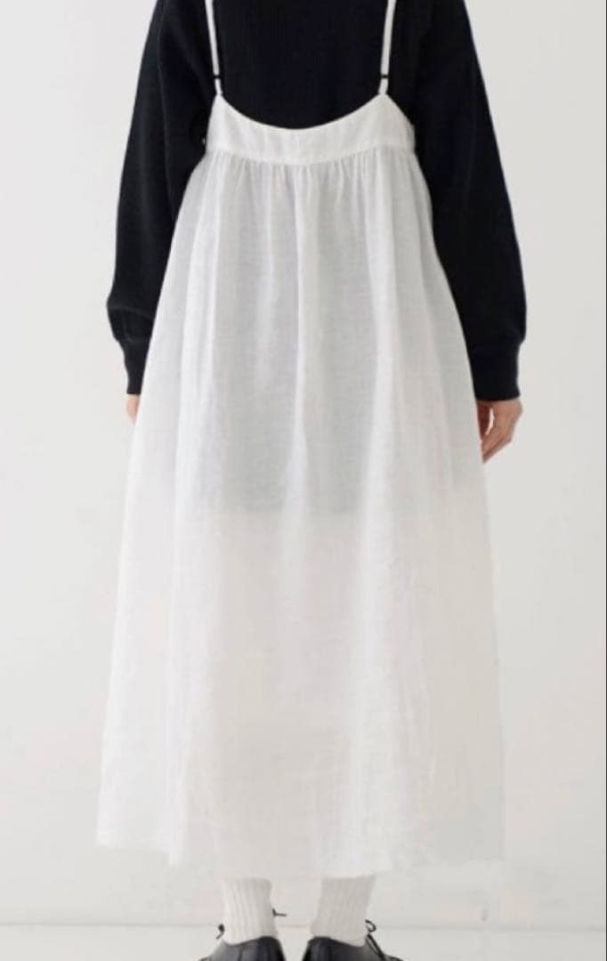 nest Robe リネンキャミワンピース　ホワイト