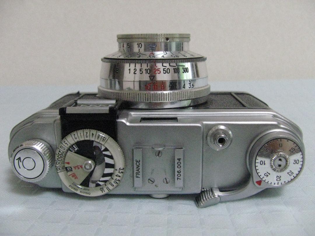 ★フォカスポーIC Foca Sport IC 1957年頃 セレン式露出計内蔵