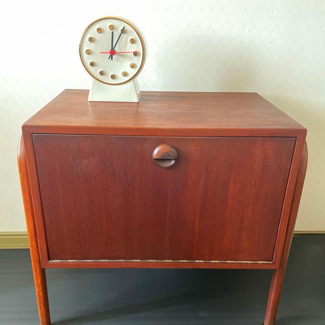 デンマーク 北欧 アンティーク ヴィンテージ木製 ミニキャビネット