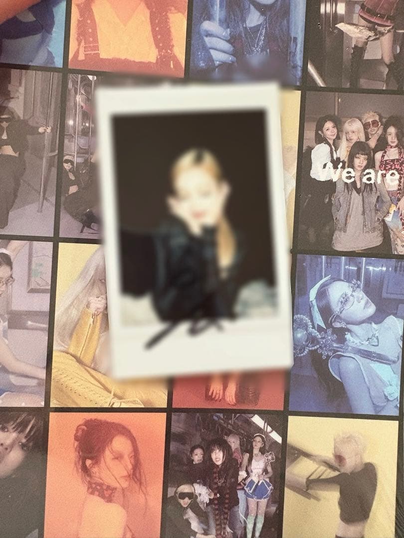 ウギ　makestar サイン入り　ポラロイド