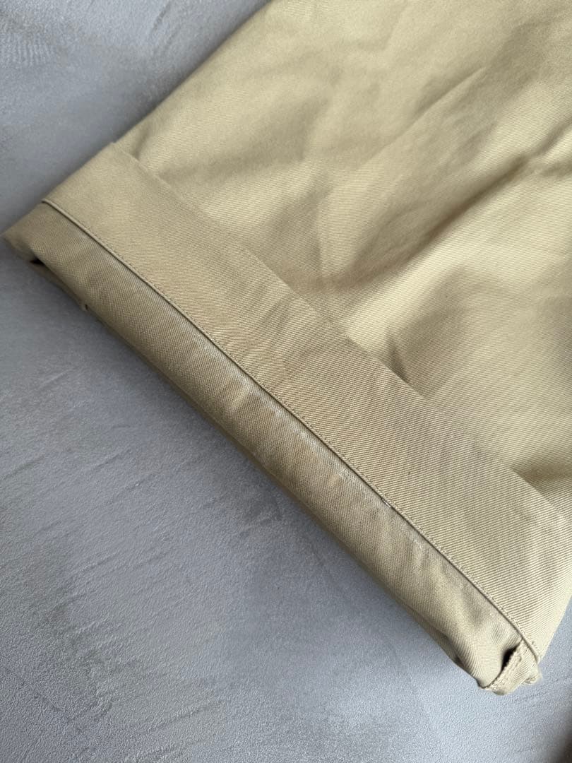 フミカウチダ UNIFORM WEAPON 2-TUCK PANTS 34