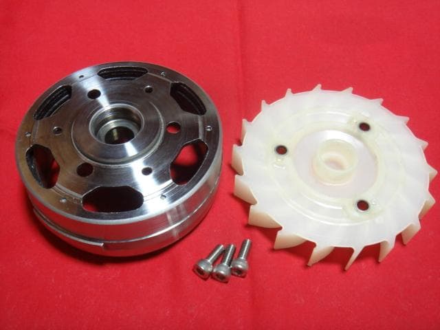 ズーマー キャブ車用 軽量フライホイール/軽量ファンセット