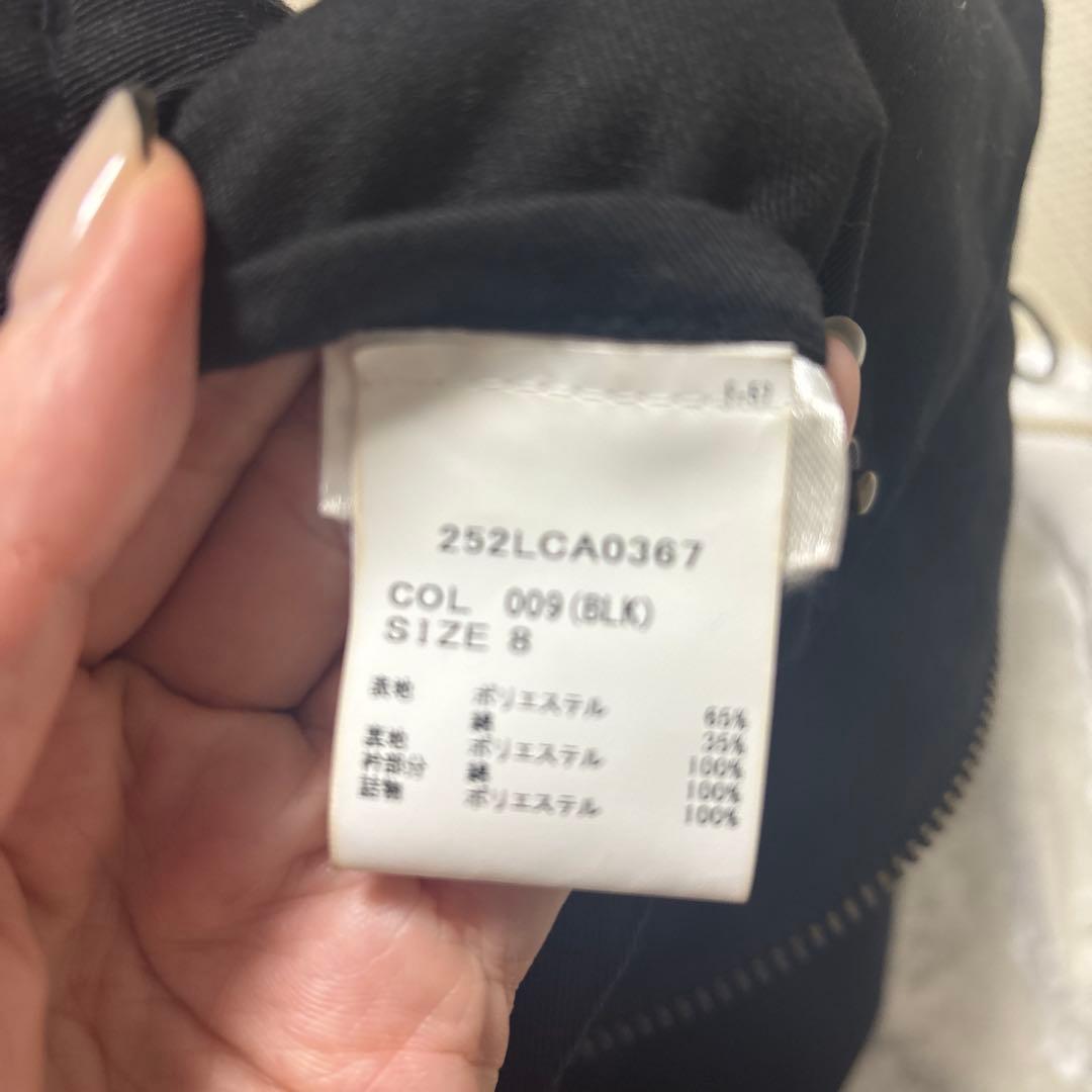 Barbour Winnie ノーカラー ジャケット ブラック 8