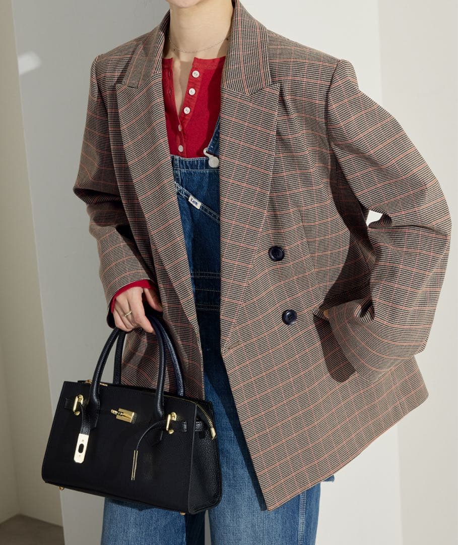 SLOB IENA チェックビックジャケット 36