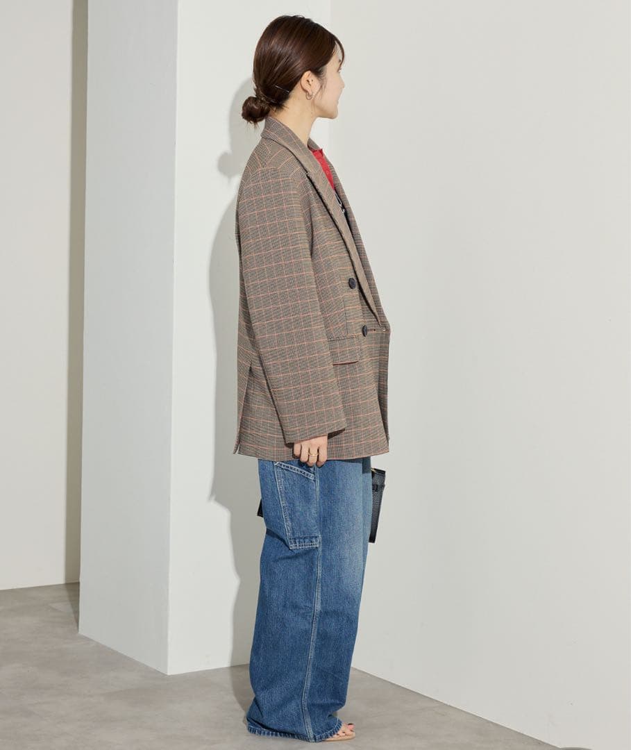 SLOB IENA チェックビックジャケット 36