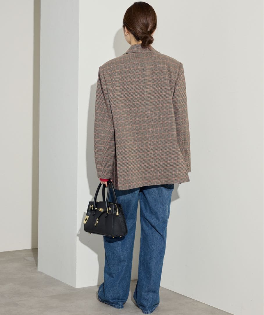 SLOB IENA チェックビックジャケット 36