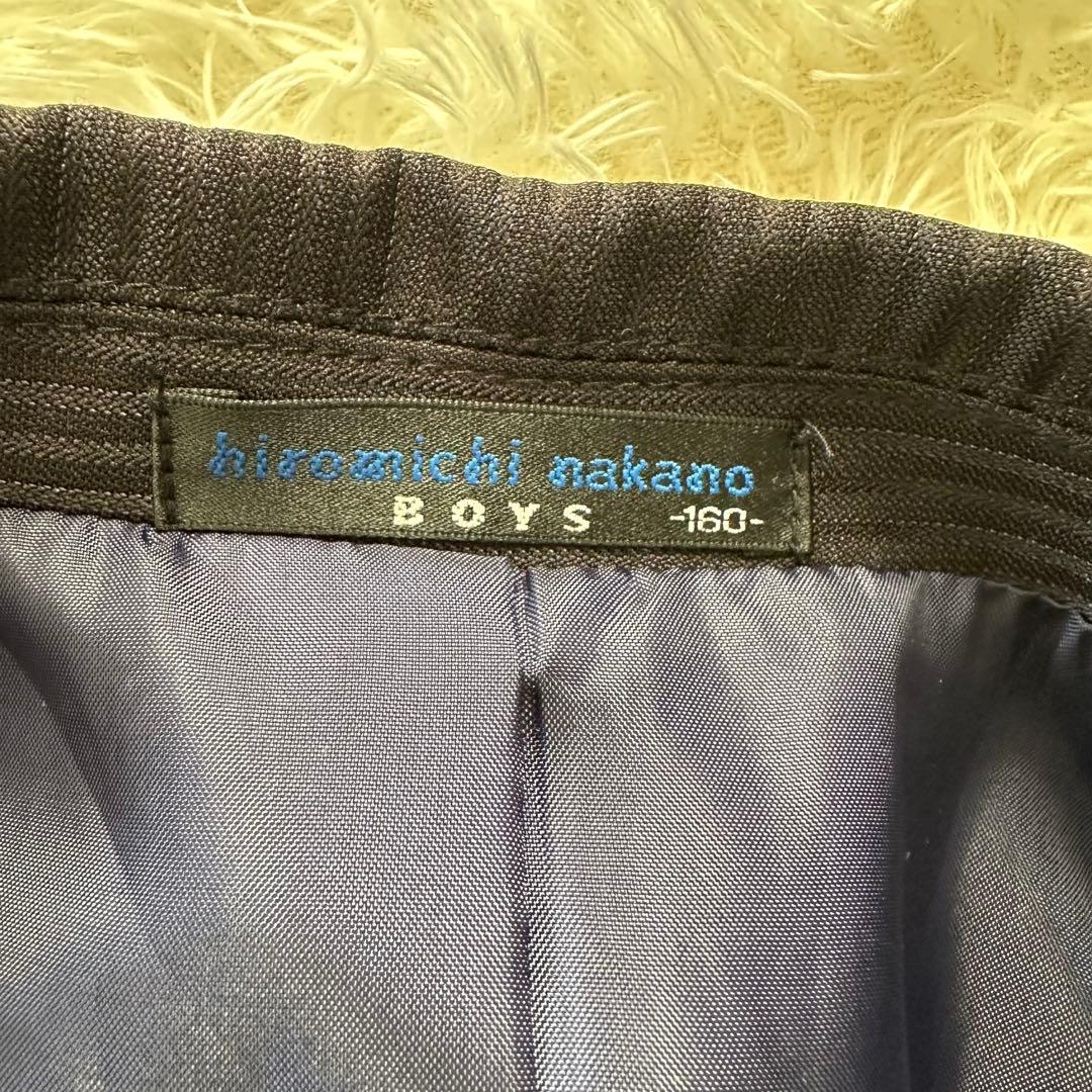 美品【ヒロミチナカノ】フォーマルスーツセット　卒業式　160