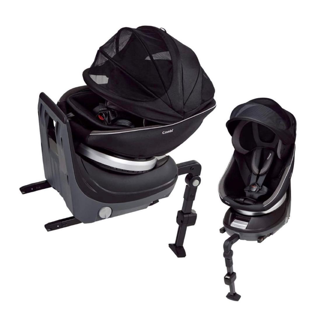 コンビ チャイルドシート クルムーヴスマートISOFIX JG-650 ブラック