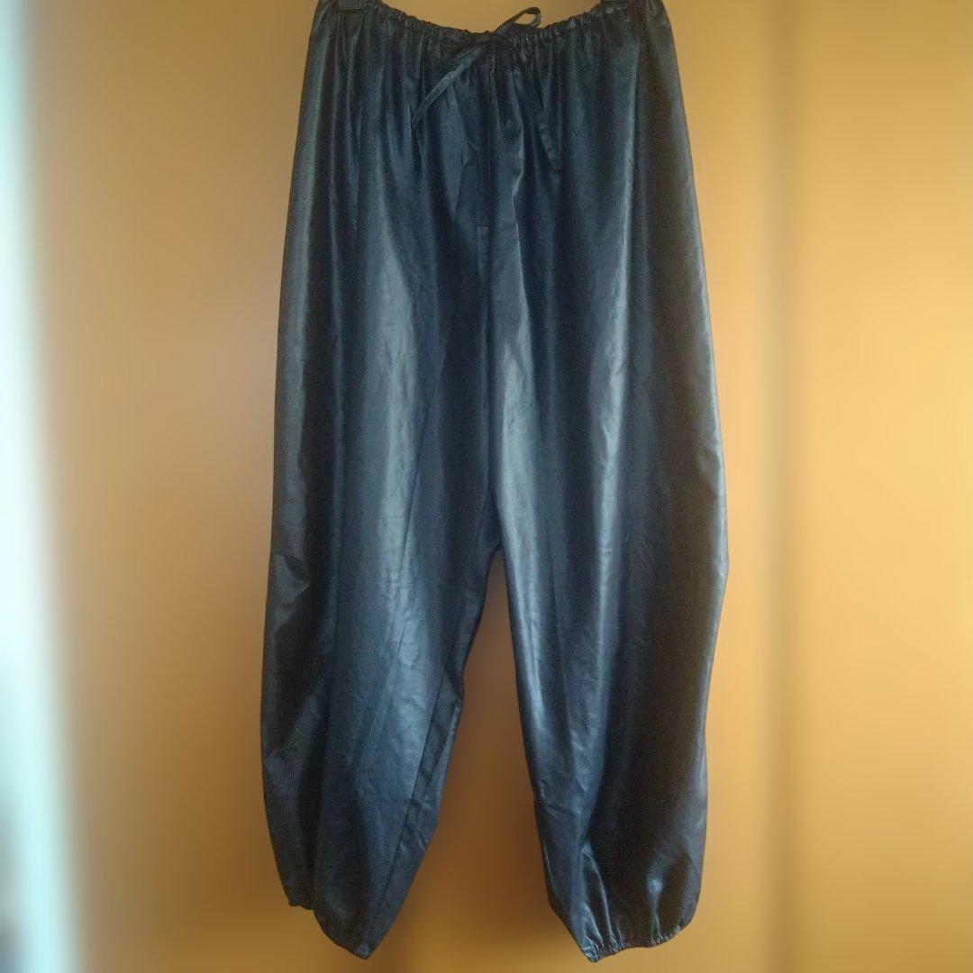 ミズイロインド♡完売品新品タグ付きグロッシードローストリングヘムイージーパンツ