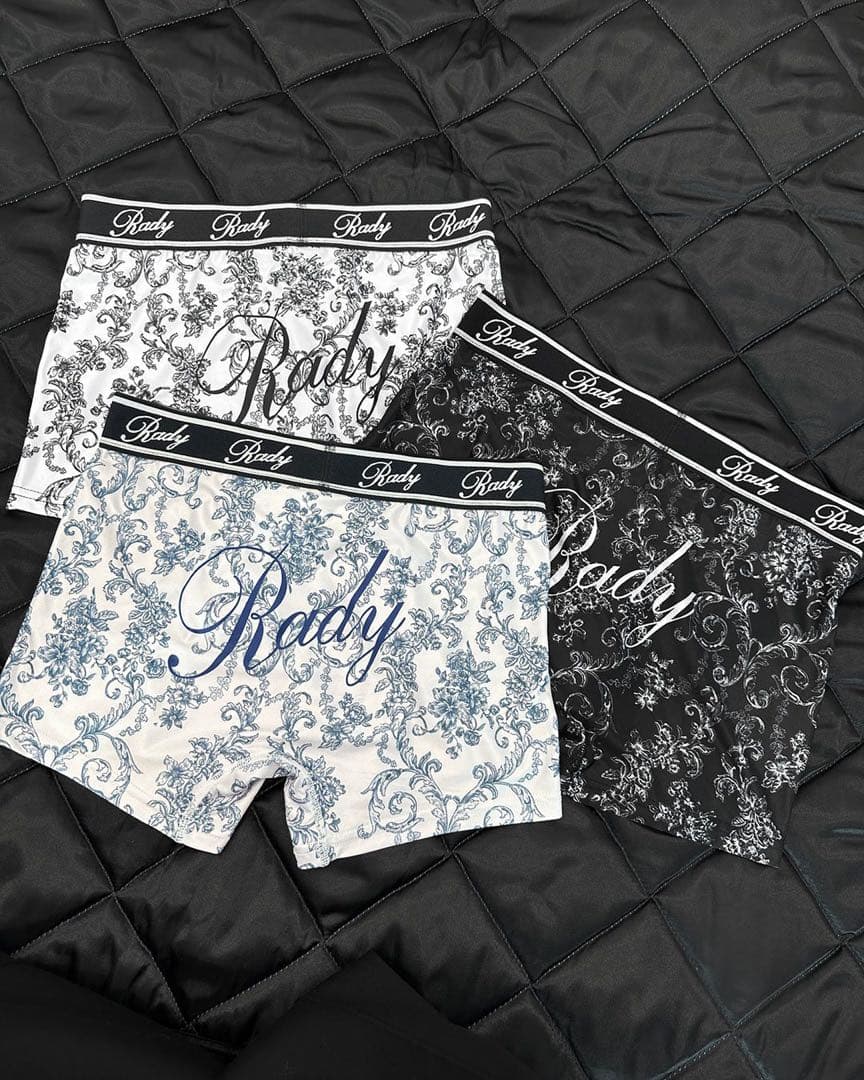 yo〜　Rady 新作ダマスクボクサーパンツ　3色まとめ売り♡
