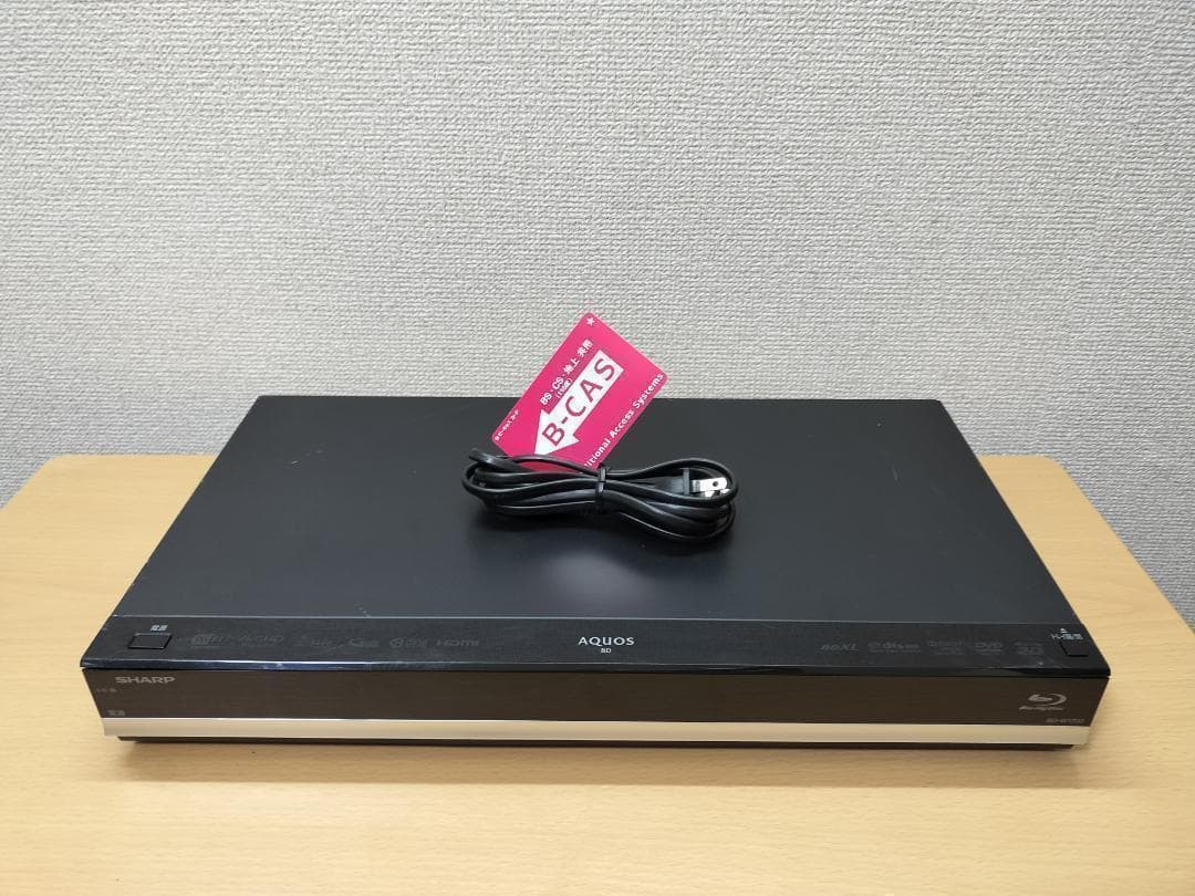 シャープ ブルーレイレコーダー 「BD-W1700」 動作品