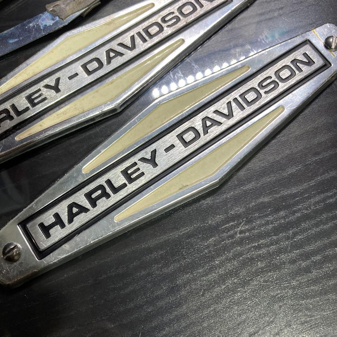 希少！HARLEY-DAVIDSON 純正タンクエンブレム 2個セット