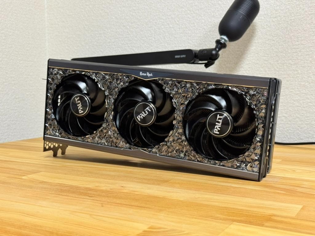 Palit RTX 4090 GameRock OmniBlack 動作確認済