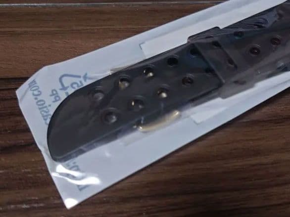 G-SHOCK GW-225A-1フロッグマン 純正ベルト 黒金 ゴールド