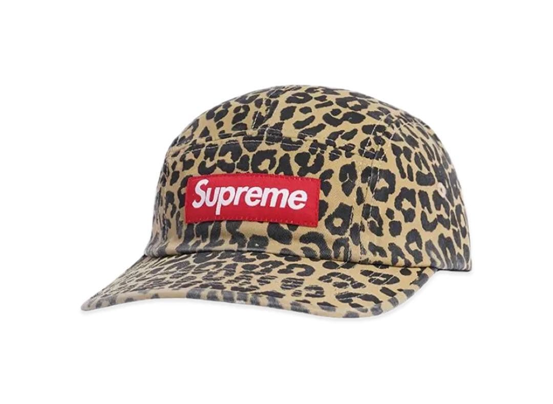 帽子 Supreme leopard 23fw