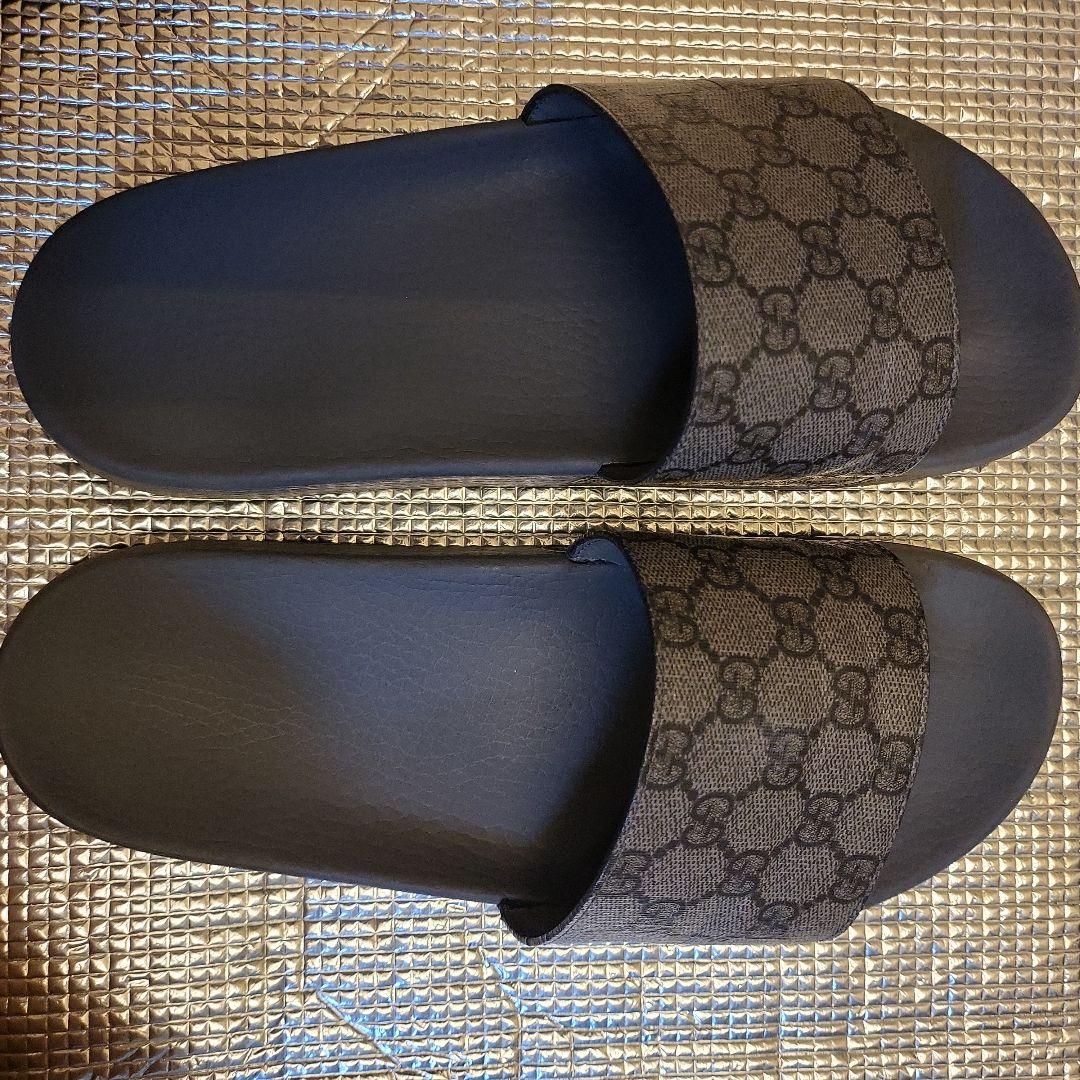 Bamiki　中古GUCCI スライドサンダル GGスプリーム キャンバス