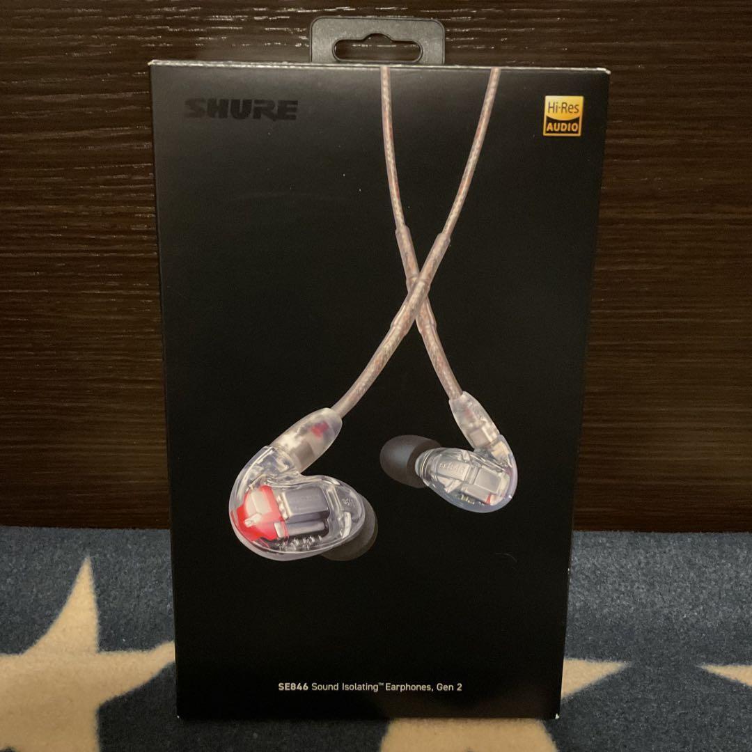 SHURE SE846 ほぼ新品(使用時間30分程度)