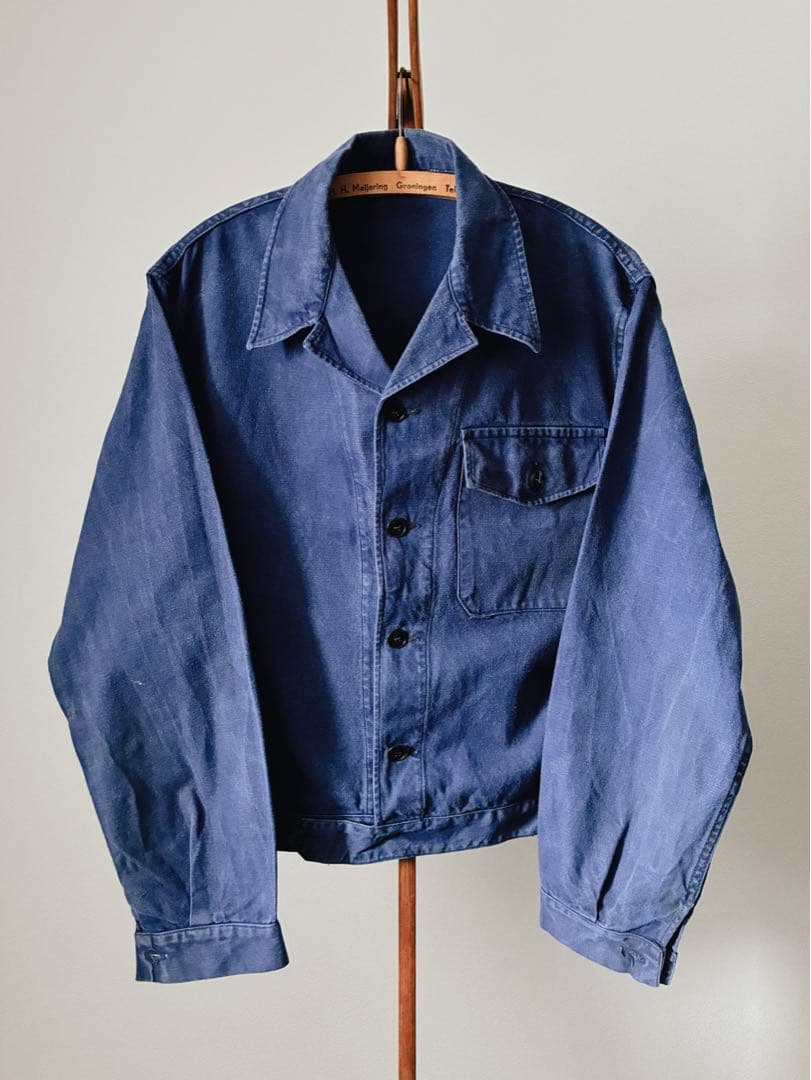 フランス　ヴィンテージ　サイクリスト　ジャケット　ワーク　ユーロ　軍