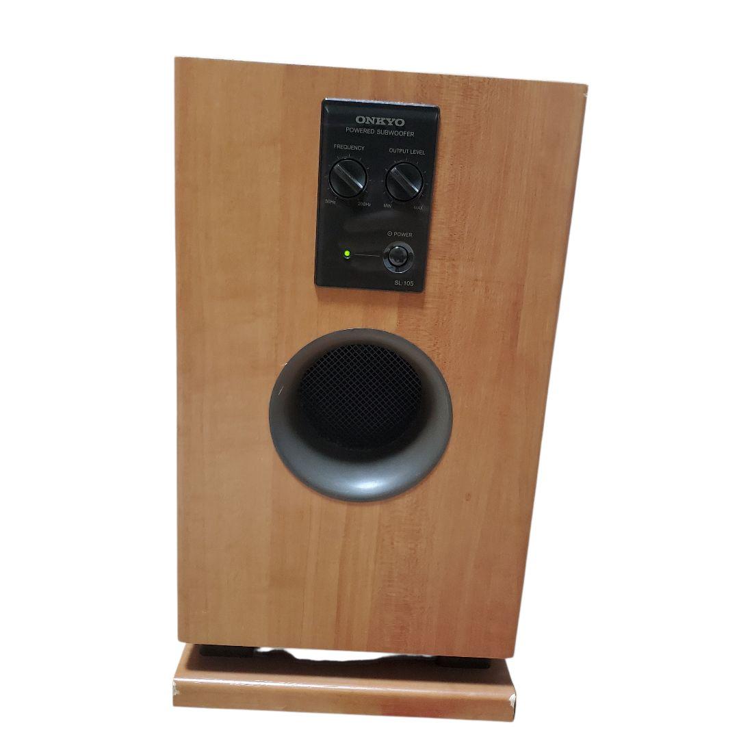 【本体】ONKYO オンキョー SL-105 サブウーファー