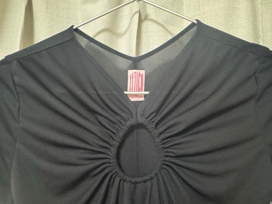 FETICO STUDIOUS別注 サークルカットTシャツ