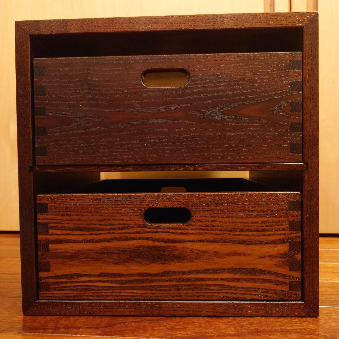 最終価格【黒色漆塗】KOBAKO②たなKOBAKO×１個+KOBOX(M)×２個