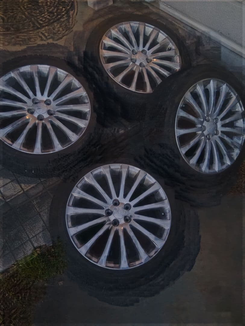 スバルレガシー純正18インチホイールセット