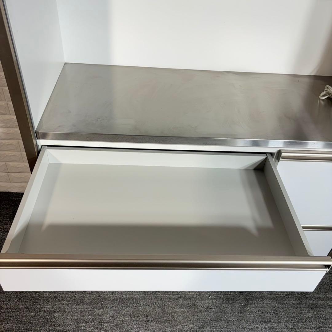 リビングハウス キッチンボード カップボード アクアキッチン 食器棚 C081