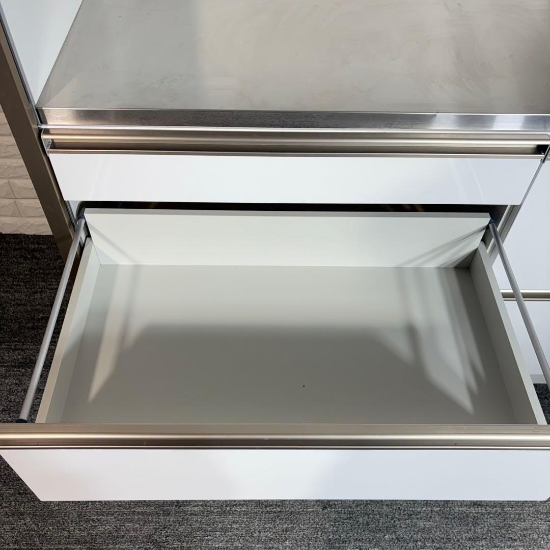 リビングハウス キッチンボード カップボード アクアキッチン 食器棚 C081