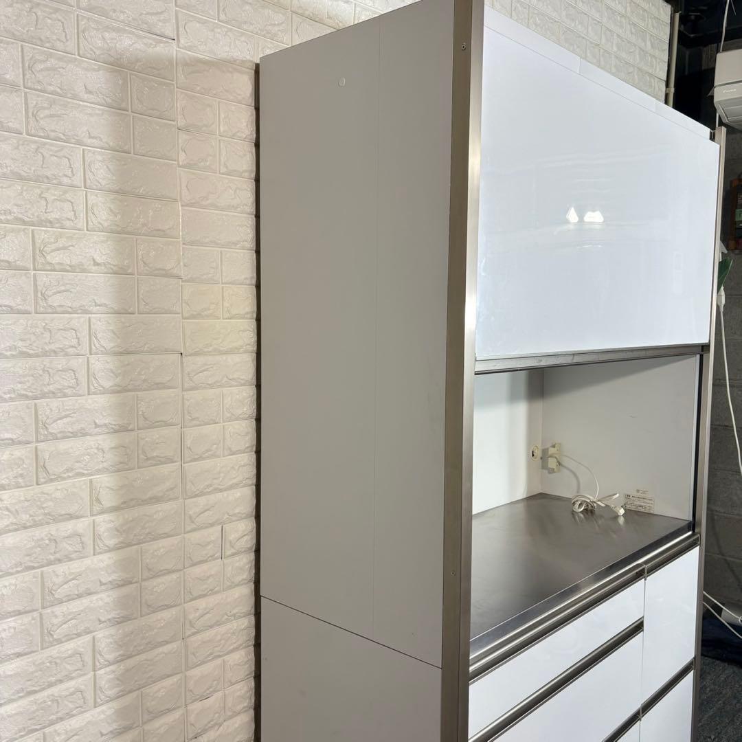 リビングハウス キッチンボード カップボード アクアキッチン 食器棚 C081